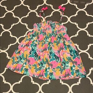 Tommy Bahama Kids Dress - Pink and Green Floral